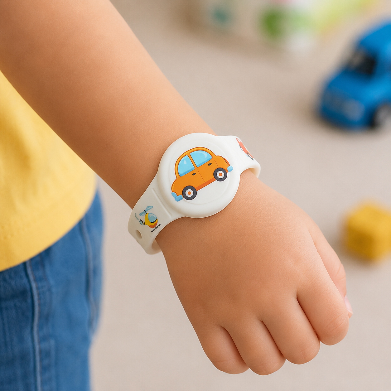 LITTLELOCATE – Pulsera GPS colorida para niños con correa ajustable cómoda