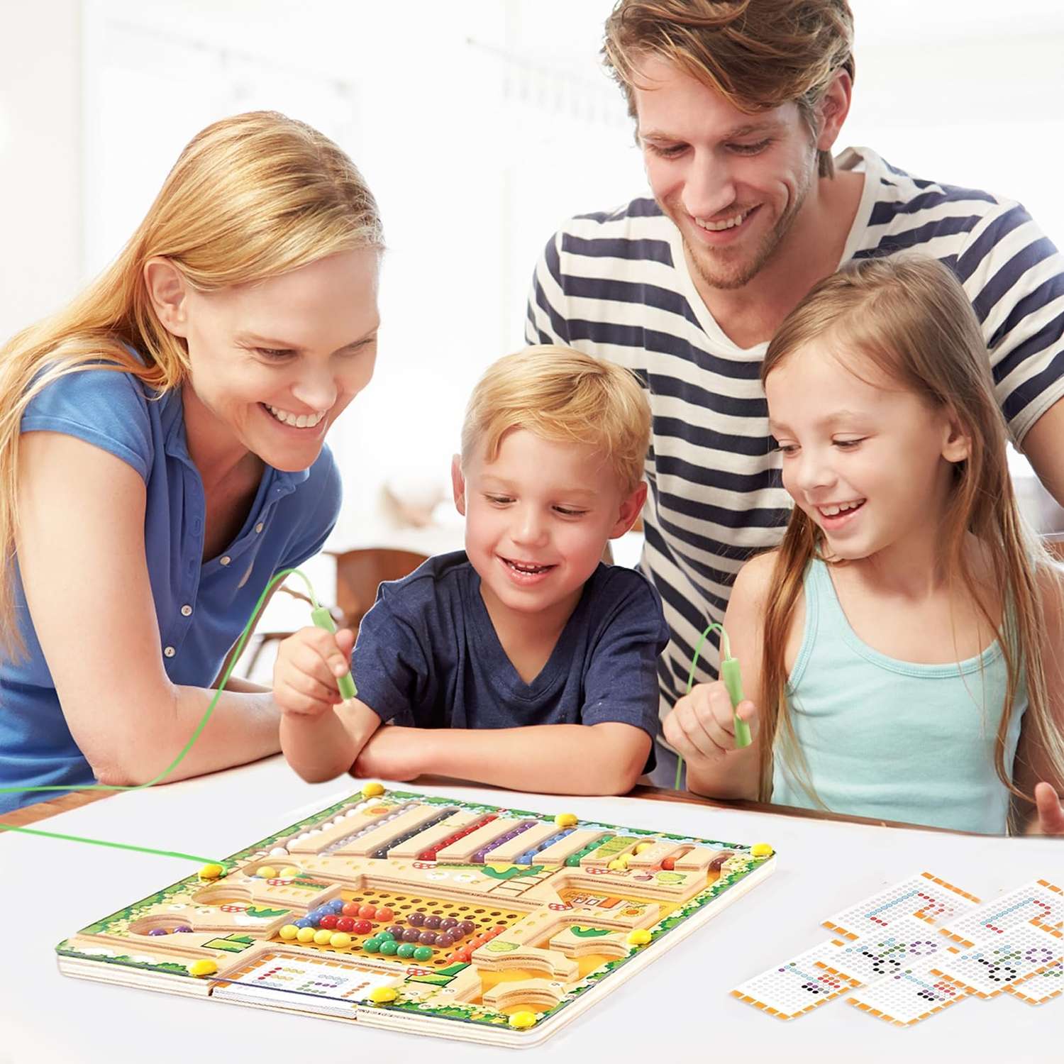 LOGIMAZE – Montessori-Magnetlabyrinth für Logik, Zählen & Spielen 8