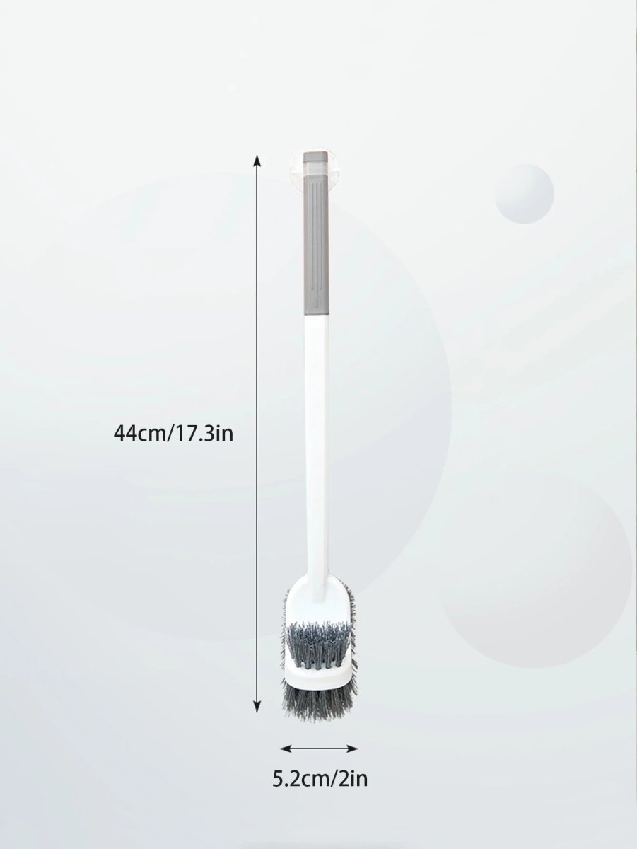 LONGRACH – Wandmontierte, doppelseitige Toilettenbürste für die gründliche Reinigung 5