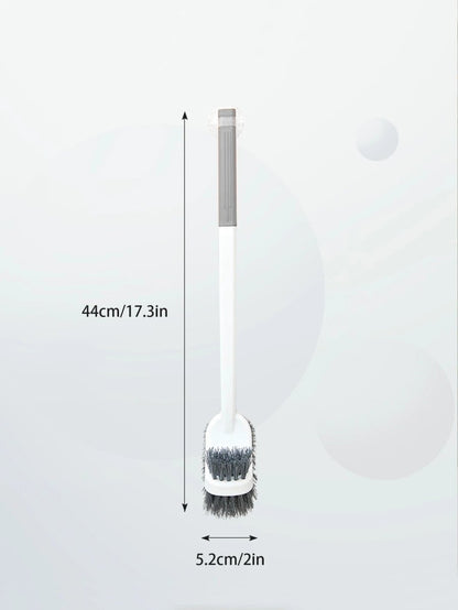 LONGRACH – Wandmontierte, doppelseitige Toilettenbürste für die gründliche Reinigung 5