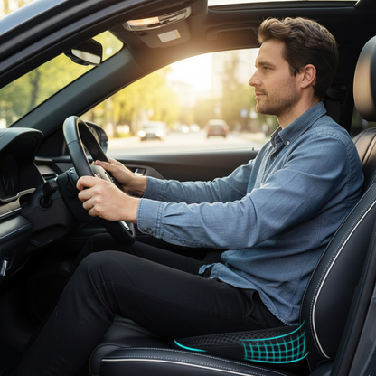 LUMBAREST – Vielseitiges Autositzkissen aus Memory-Schaum für verbesserte Lendenwirbelstütze 2