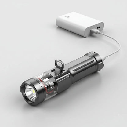 LUMENPRO – Wiederaufladbare taktische LED-Taschenlampe mit 100.000 Lumen und Zoom 3