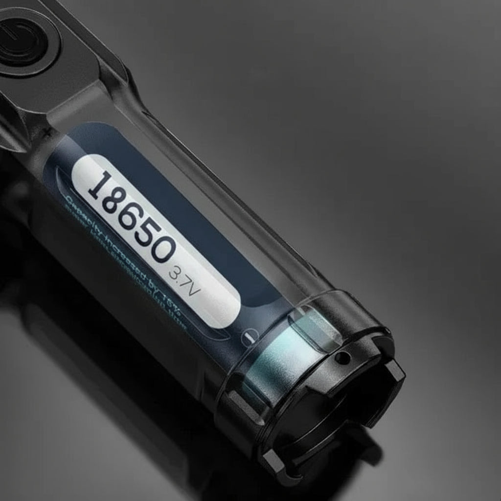 LUMENPRO – Wiederaufladbare taktische LED-Taschenlampe mit 100.000 Lumen und Zoom 7