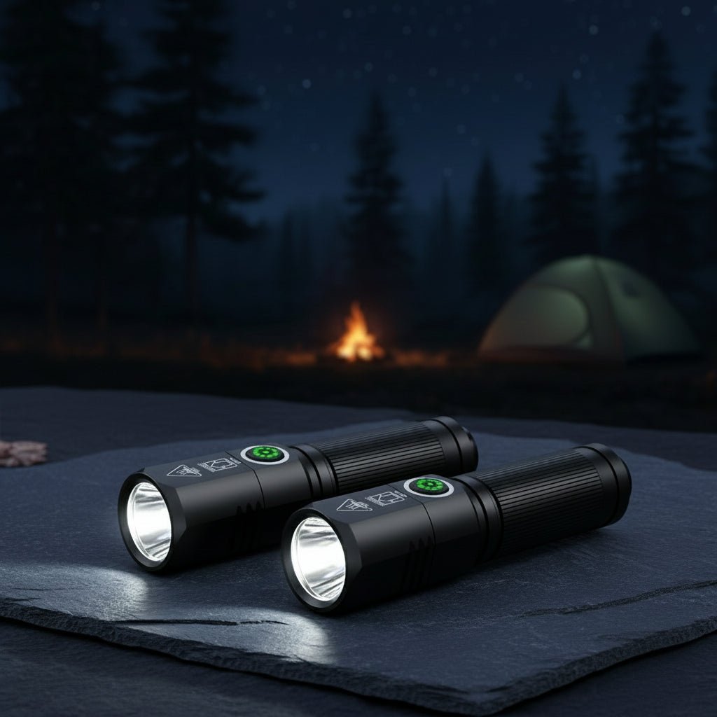 LUMENXHP – Hochleistungs-LED-Taschenlampe mit 100.000 Lumen und integriertem 18650-Akku 1