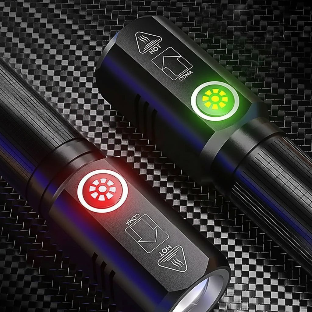 LUMENXHP – Hochleistungs-LED-Taschenlampe mit 100.000 Lumen und integriertem 18650-Akku 4