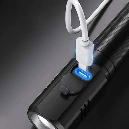 LUMENXHP – Hochleistungs-LED-Taschenlampe mit 100.000 Lumen und integriertem 18650-Akku 5