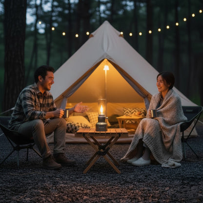 LUMETRA – Einstellbare Butan-Campinglampe für flexible Lichteinstellungen 2