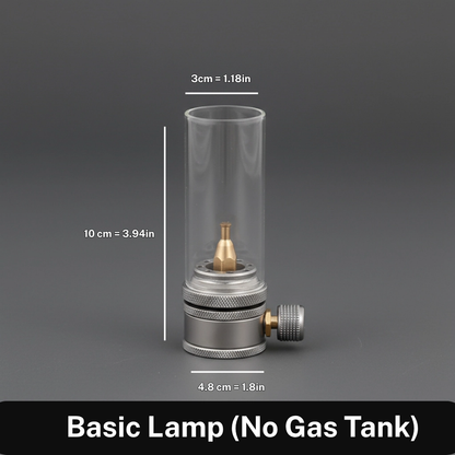 LUMETRA – Einstellbare Butan-Campinglampe für flexible Lichteinstellungen 9