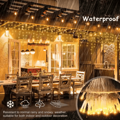 LUMICURTAIN – LED-Gartenbeleuchtungsvorhänge für Eleganz und Ambiente im Freien 1