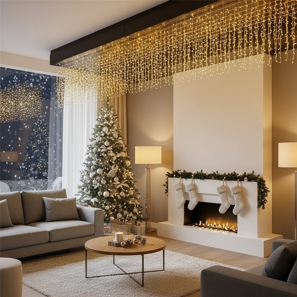 LUMICURT – 5 m LED-Lichterkette mit 8 Modi für den Innen- und Außenbereich 2