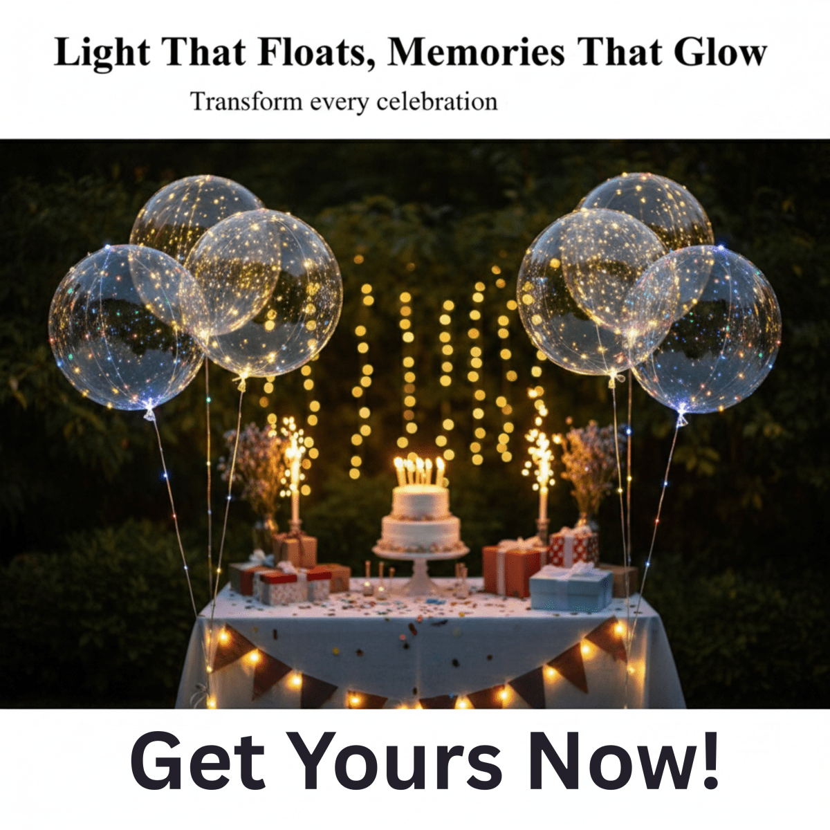 GLOWFEST – Reusable LED Party Balloons for Radiant Celebrations