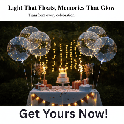 GLOWFEST – Reusable LED Party Balloons for Radiant Celebrations