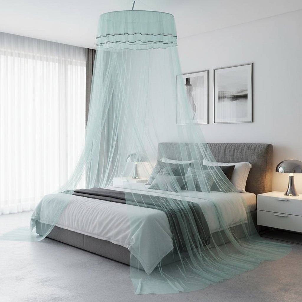 LUMIPRINCESS – Elegantes Moskitonetz mit Kuppelform und leuchtendem Schmetterlingsdekor 0