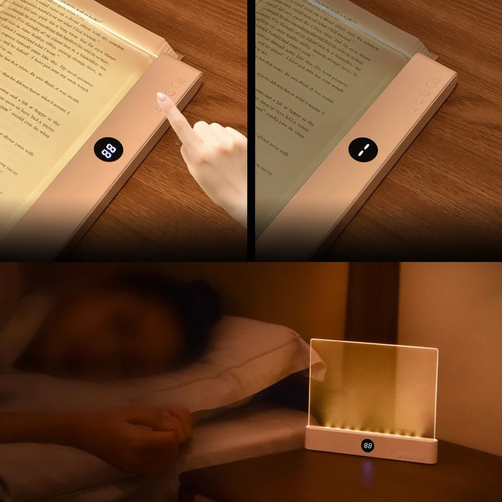 LUMIREAD – LED-Flachbildschirm-Leseleuchte mit augenschonendem Licht 4