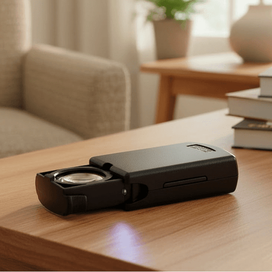 LUMIZOOM – 30-fache beleuchtete Handlupe für präzise Inspektionen 0