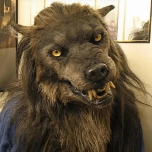 MOONHOWL – Realistic Werewolf Mask for Halloween & Cosplay
