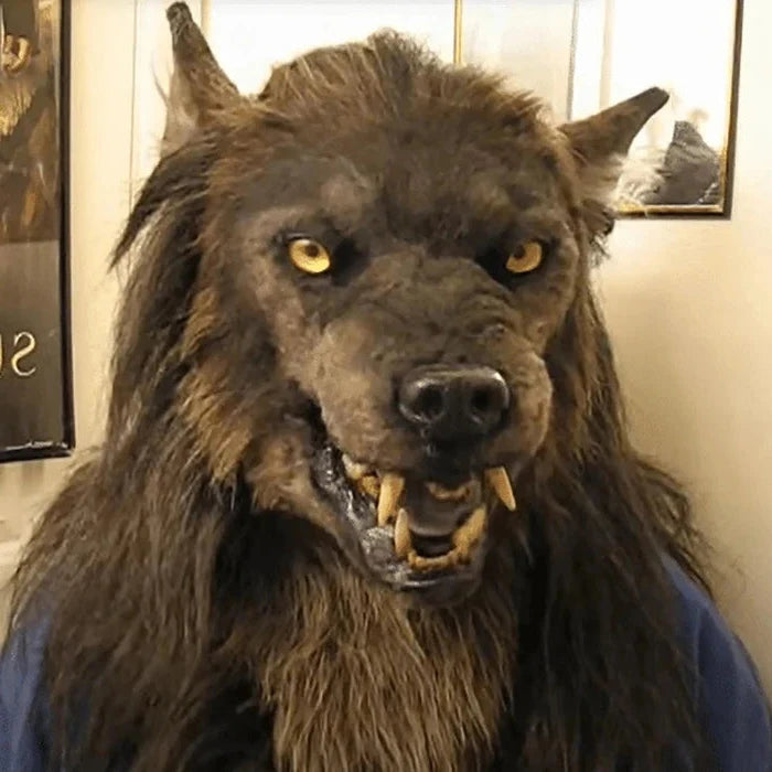 MOONHOWL – Realistic Werewolf Mask for Halloween & Cosplay