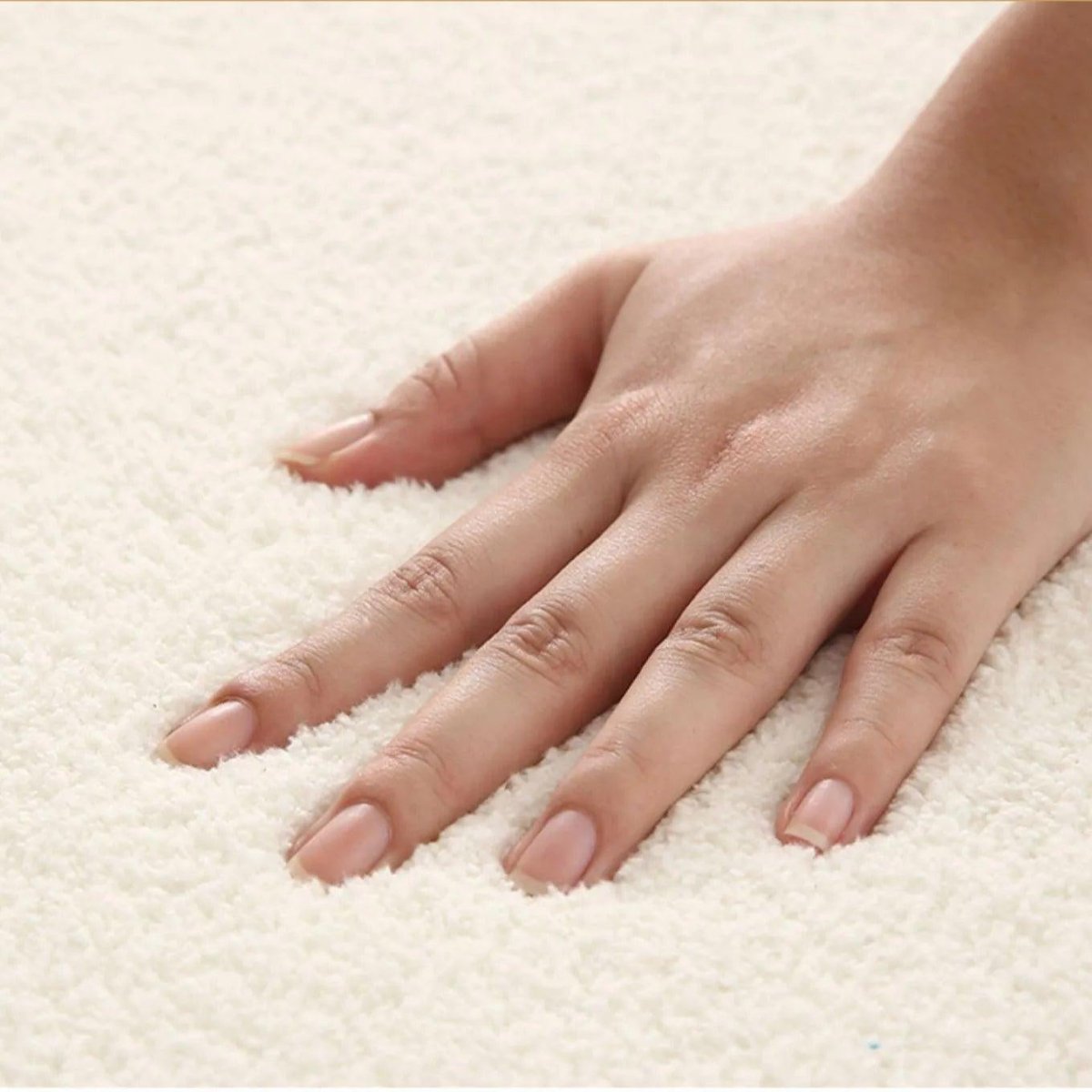 LUXICLOUD – Plüsch-Wohnzimmerteppich mit Wolkenmuster, pflegeleicht und waschbar 5