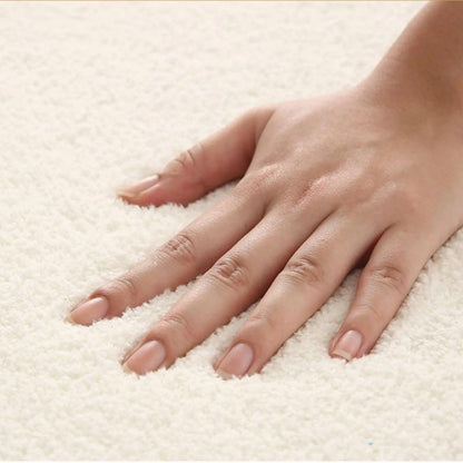 LUXICLOUD – Plüsch-Wohnzimmerteppich mit Wolkenmuster, pflegeleicht und waschbar 5