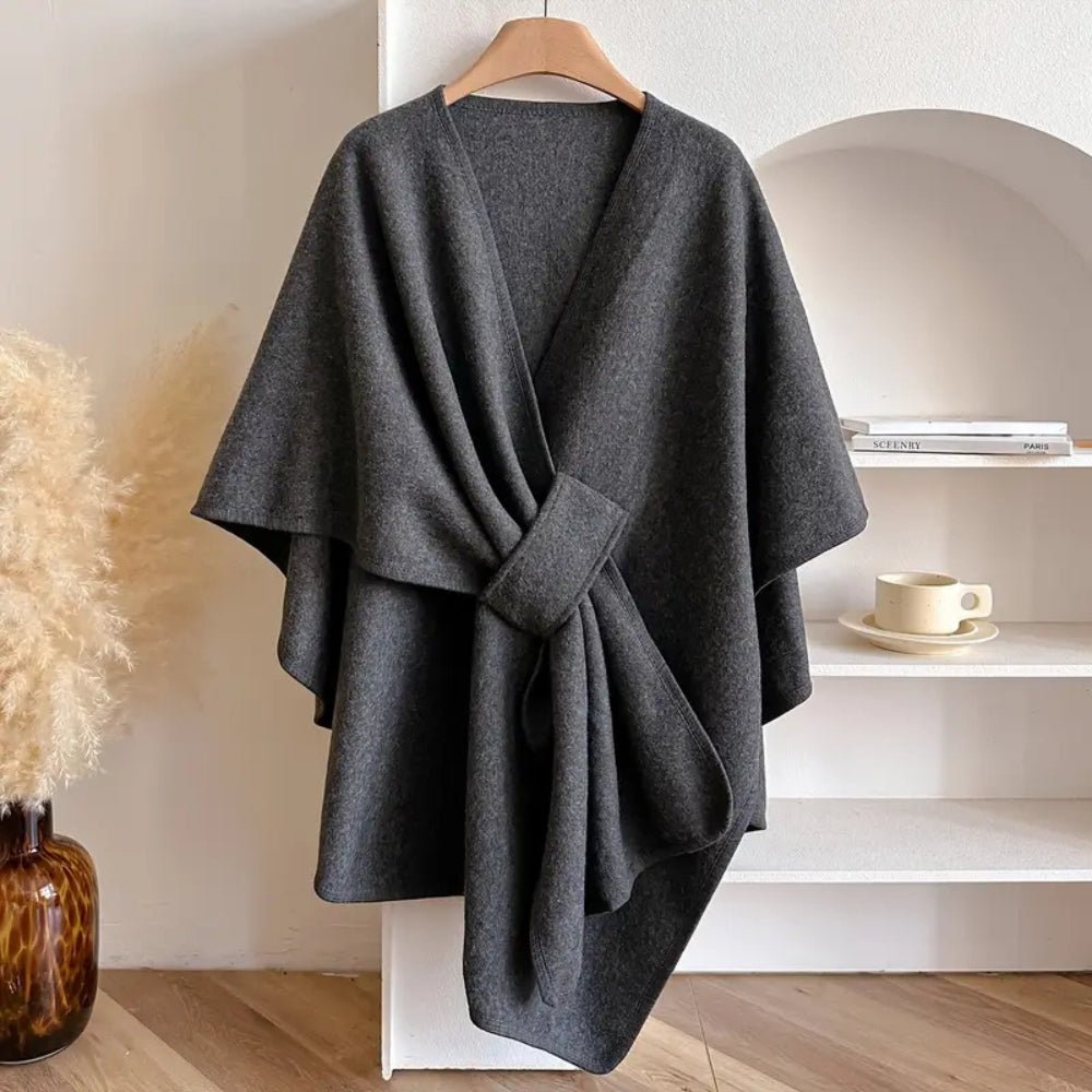 LUXPONCHO – Winddichter Schalmantel für gemütliche Eleganz 5