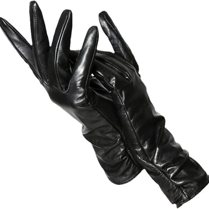 Lederhandschuhe Damen Gefüttert - Klassische Winterhandschuhe Aus Echtleder 7