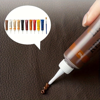 Lederreparaturset - Professionelles DIY-Set für Effektive Lederrestaurierung 2