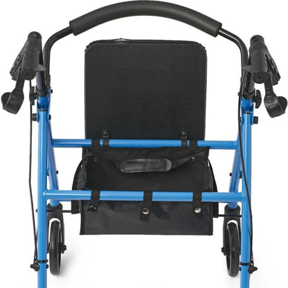 EasyRoll – Lightweight Foldable Rollator with Seat for Seniors