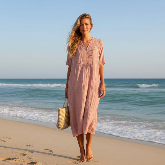 ELOVIA abito estivo per un'eleganza leggera e giornate estive di stile nella vita quotidiana