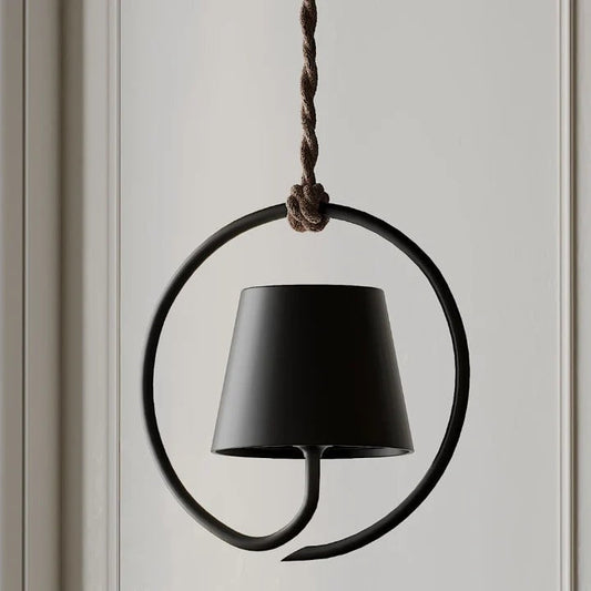 LUMIPEND - Lampada a sospensione a LED ricaricabile per interni ed esterni