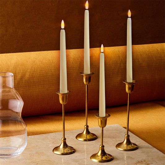 LumiCandle Standing LED Candles – Flameless Taper Candles for Stylish Decor