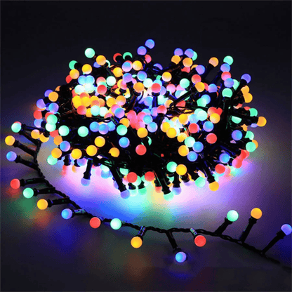GLOWSTRING – LED Outdoor String Lights with 8 Modes & Waterproof IP68 Design