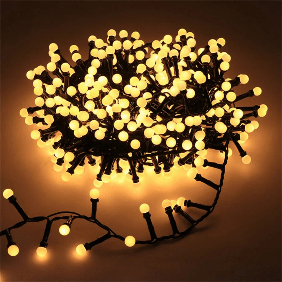 GLOWSTRING – LED Outdoor String Lights with 8 Modes & Waterproof IP68 Design