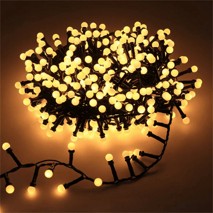 GLOWSTRING – LED Outdoor String Lights with 8 Modes & Waterproof IP68 Design
