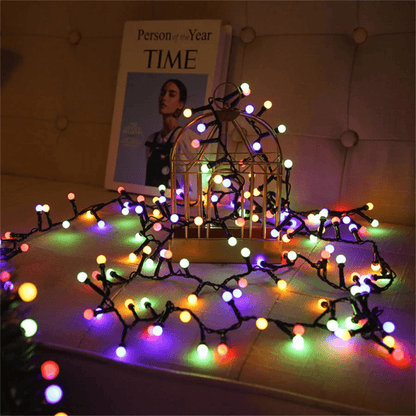 GLOWSTRING – LED Outdoor String Lights with 8 Modes & Waterproof IP68 Design