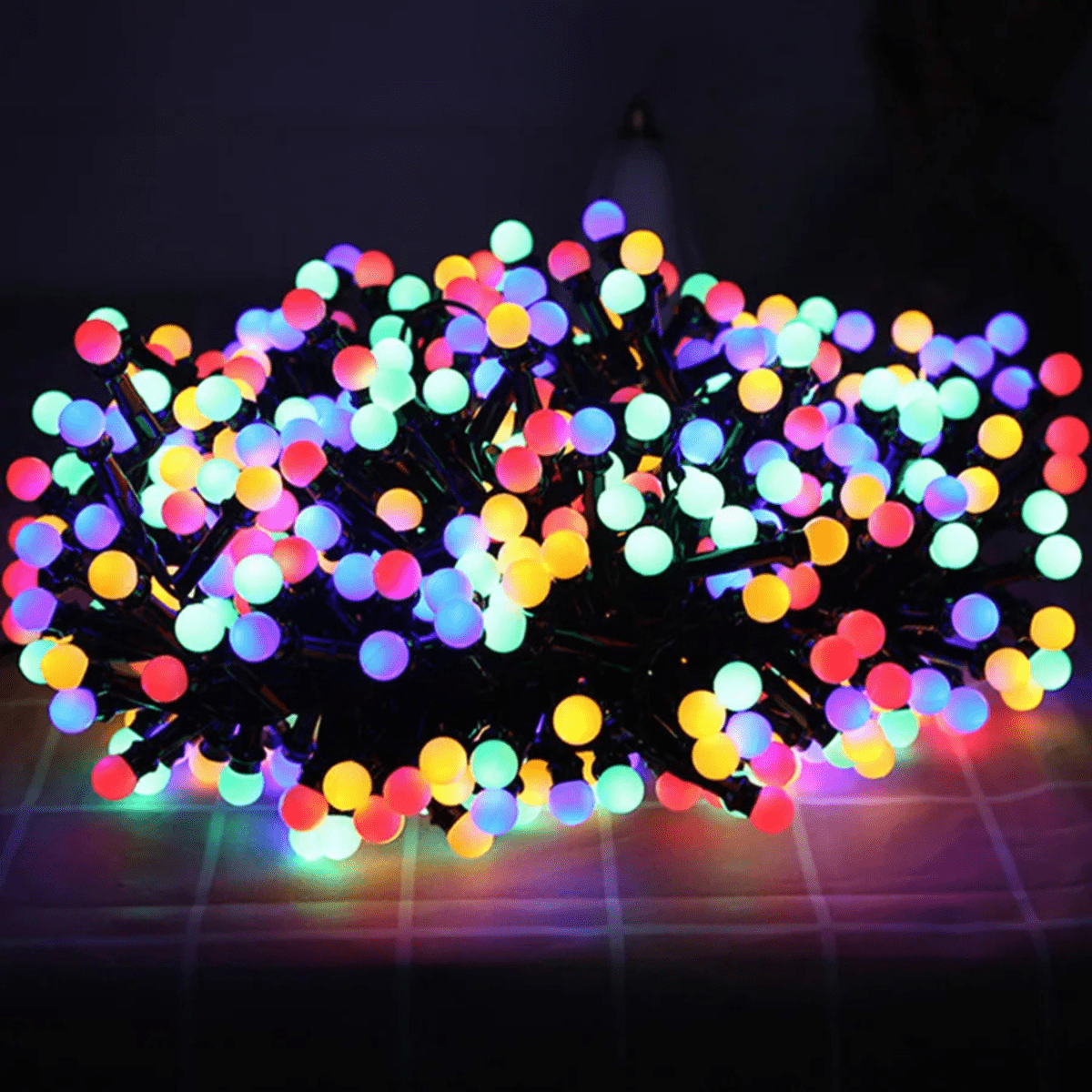 GLOWSTRING – LED Outdoor String Lights with 8 Modes & Waterproof IP68 Design
