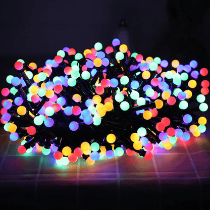 GLOWSTRING – LED Outdoor String Lights with 8 Modes & Waterproof IP68 Design