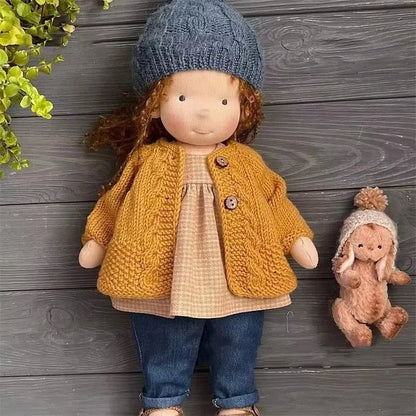 AMORELLA – Handmade Waldorf Doll with Accessories