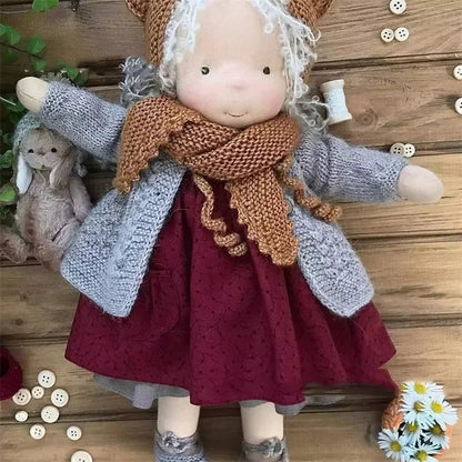 AMORELLA – Handmade Waldorf Doll with Accessories