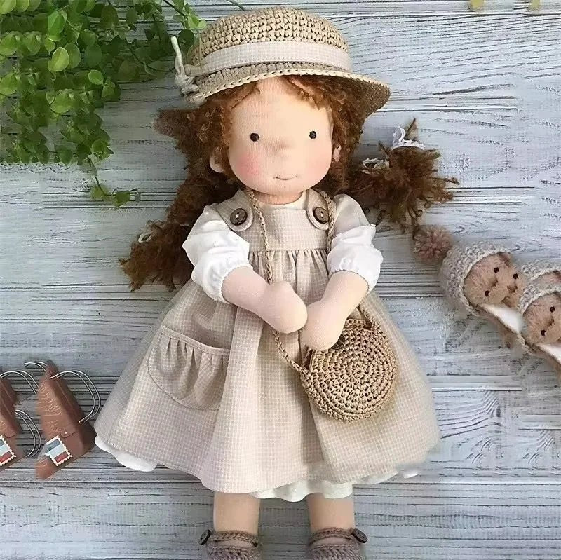 AMORELLA – Handmade Waldorf Doll with Accessories