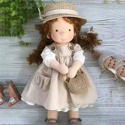 AMORELLA – Handmade Waldorf Doll with Accessories