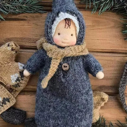 AMORELLA – Handmade Waldorf Doll with Accessories