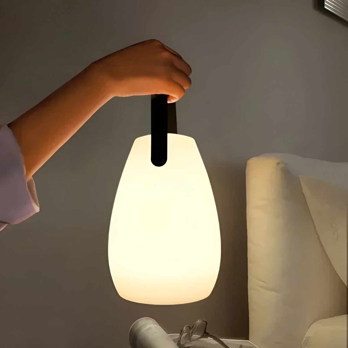 Lumora - Kabellose LED Tischlampe, Wasserdicht mit 16 Farben, USB Aufladbar 2