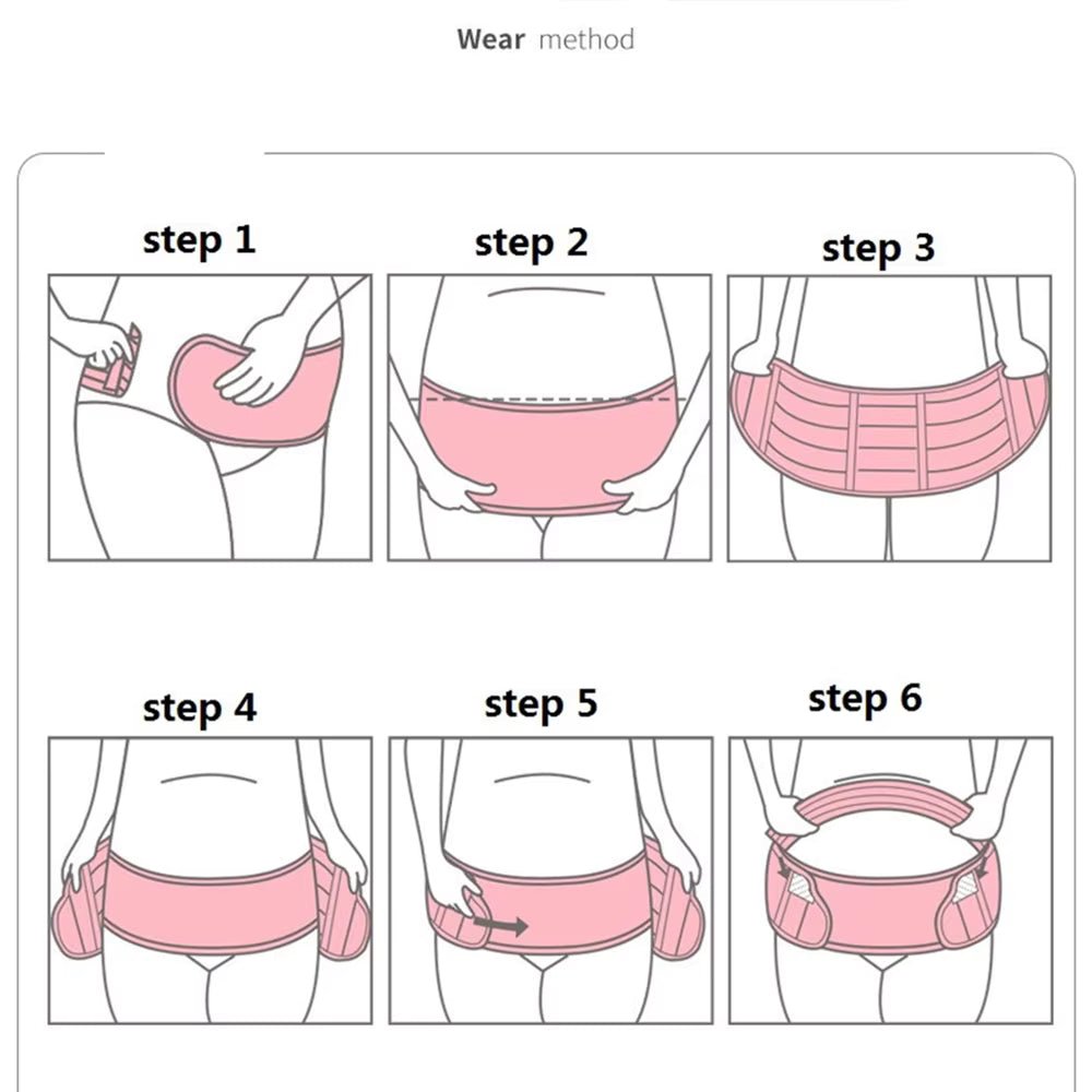 BUMBELLA – 3-in-1 Pregnancy Support Belt for Comfort & Stability, Adjustable & Breathable