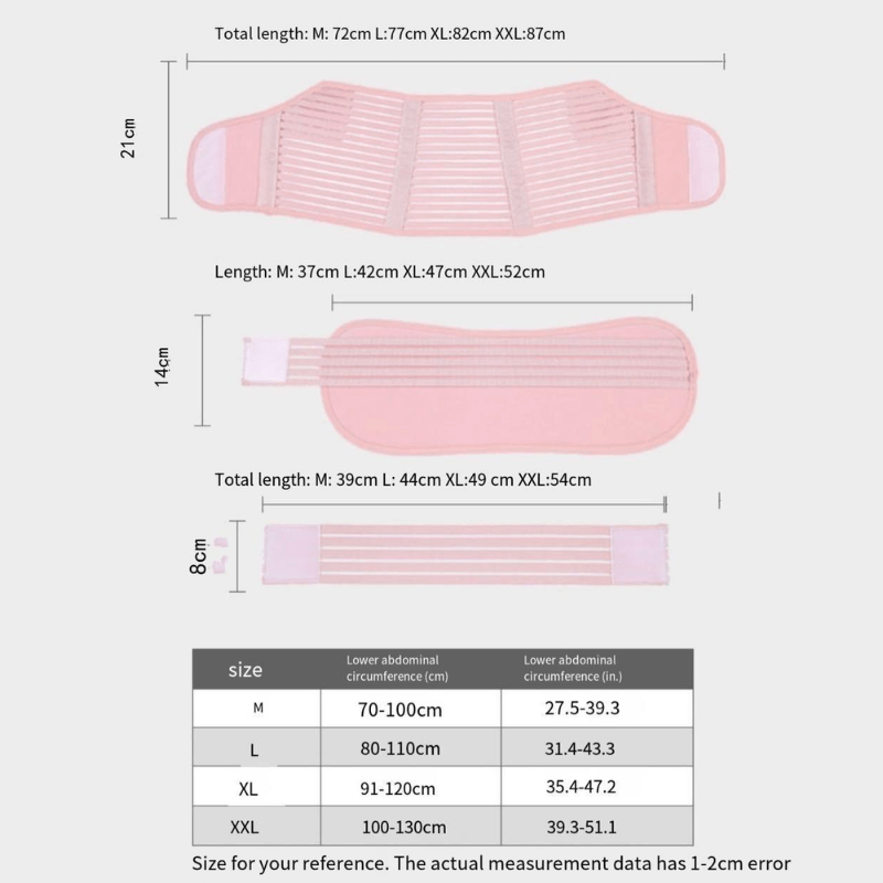 BUMBELLA – 3-in-1 Pregnancy Support Belt for Comfort & Stability, Adjustable & Breathable