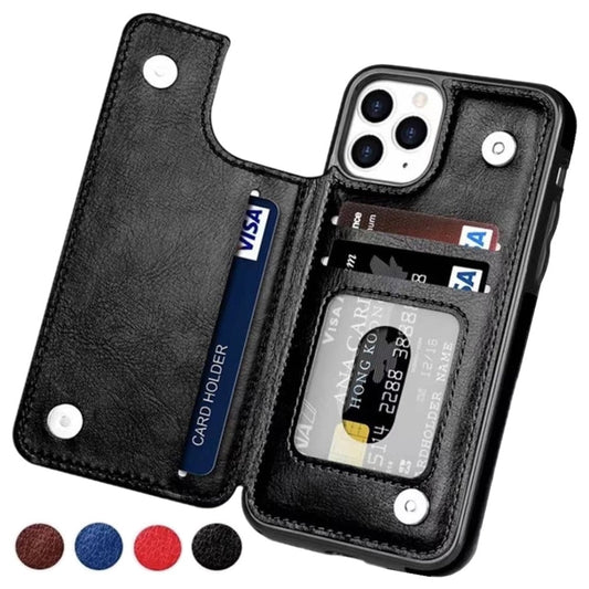 LEDERWALLET - Elegant smartphone case with card slots