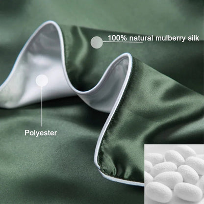 SilkLoom Pillow Case – Mulberry Silk Pillowcase, soft and breathable