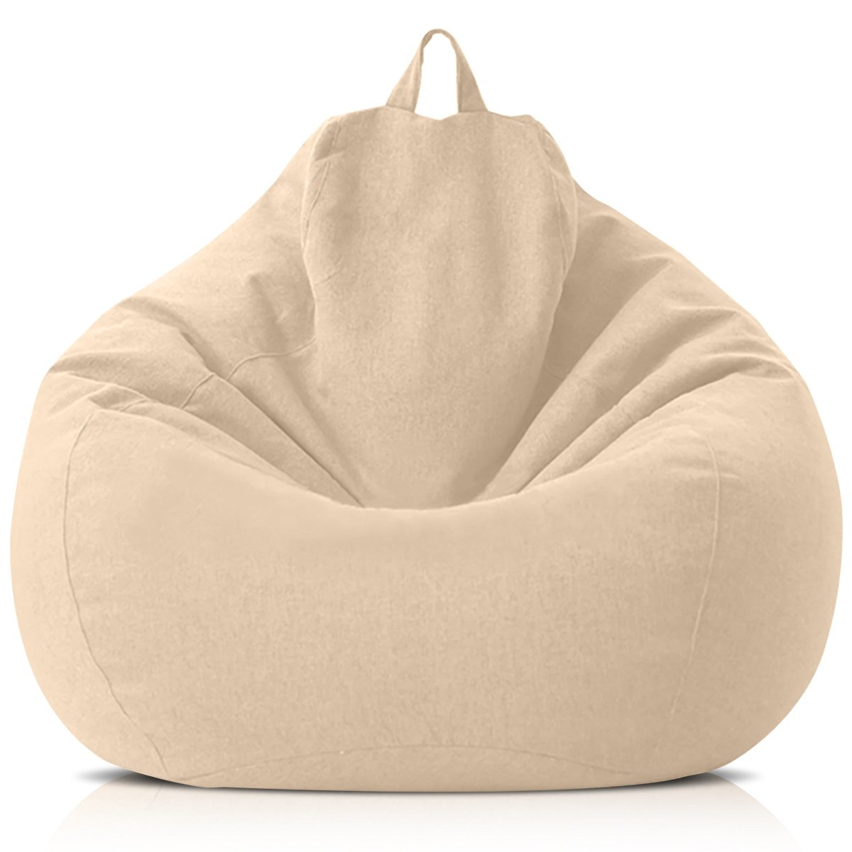 LinenLounge – Luxurious Linen Bean Bag Set with Filling