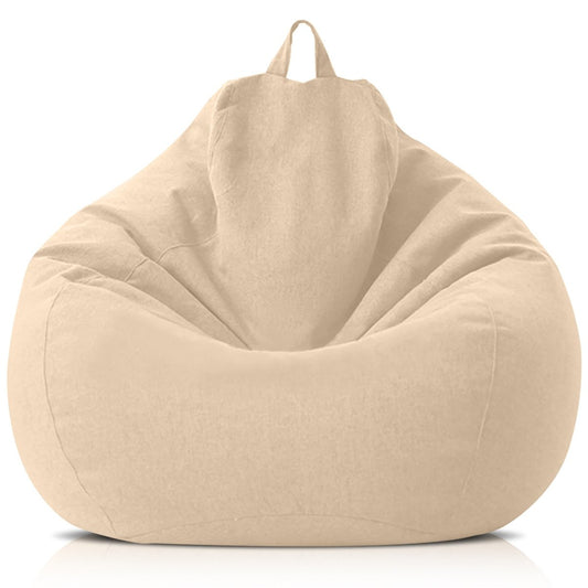 LinenLounge – Luxurious Linen Bean Bag Set with Filling