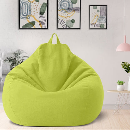 LinenLounge – Luxurious Linen Bean Bag Set with Filling