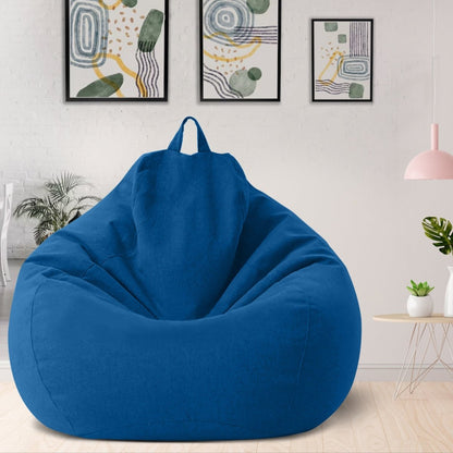 LinenLounge – Luxurious Linen Bean Bag Set with Filling